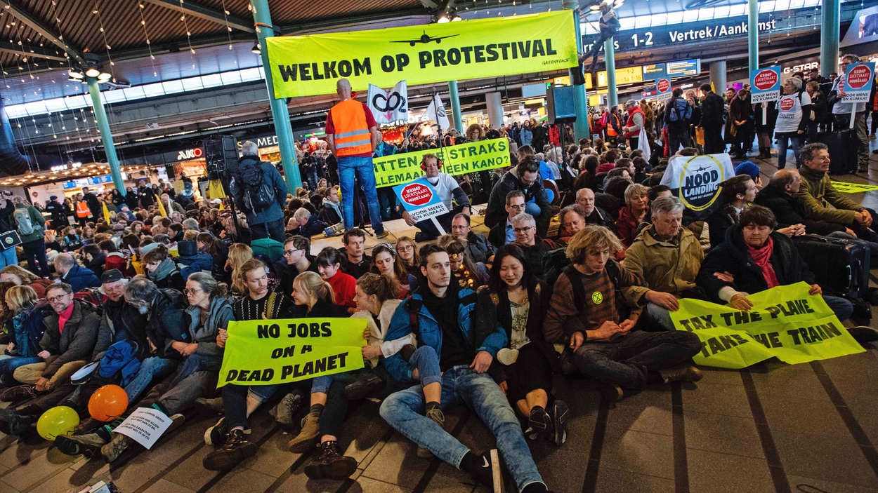 Greenpeace Schiphol